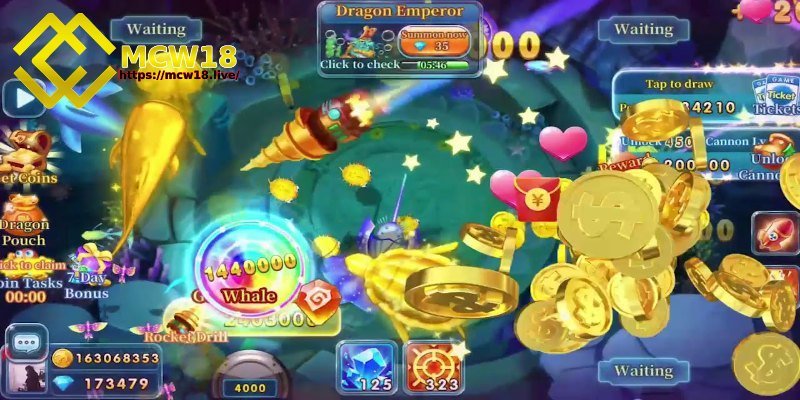 Bắn cá H5 MCW18 - Game đổi thưởng không có giới hạn 7 Bắn cá theo cách xả súng